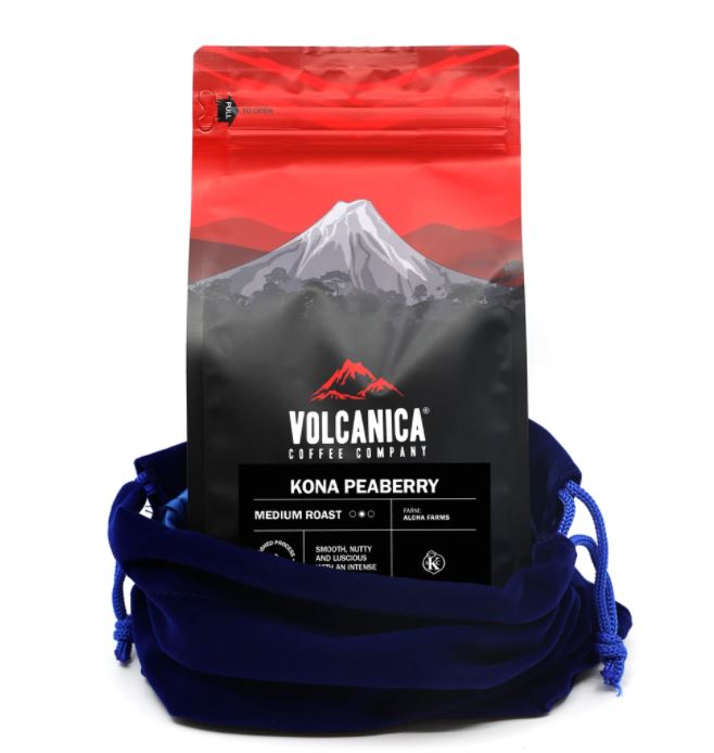 القهوَة الكينية volcanica coffee peaberry